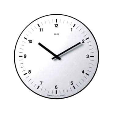 Rexite Orologio Orario bianco Longho Design Palermo