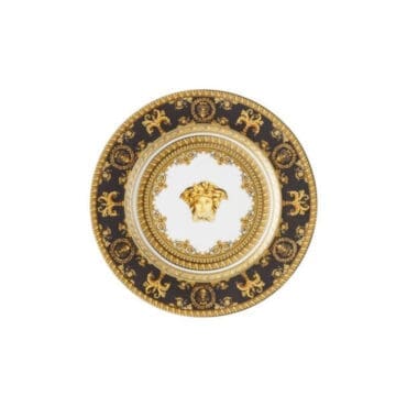 Rosenthal Piatto piano I Love Baroque Baroque Nero d18 Longho Design Palermo