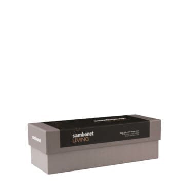 Sambonet Set cucchiaio e forchetta servire 30 cm PVD Gold Longho Design Palermo