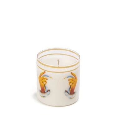 Seletti Portacandela in vetro Hands with Snakes Longho Design Palermo