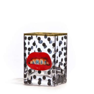Seletti Vaso in vetro Shit Pois Longho Design Palermo