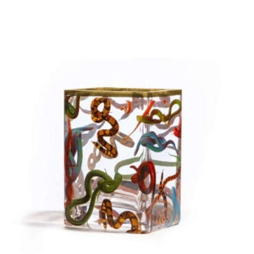 Seletti Vaso in vetro Snakes Longho Design Palermo