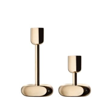 Iittala Candelabro Nappula ottone 2pz Longho Design Palermo