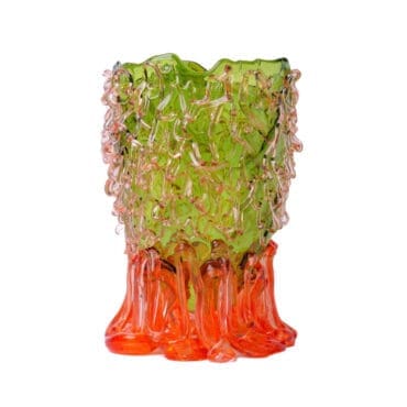 Corsi Design Vaso Medusa Verde bottiglia Rubino chiaro L Longho Design Palermo