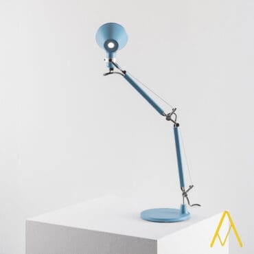 Artemide Lampada da tavolo Tolomeo Micro azzurro Longho Design Palermo
