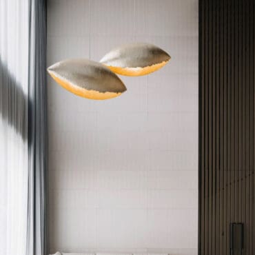 Catellani&Smith - Lampada a sospensione Postkrisi 51 gold