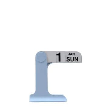 Danese Milano Calendario inglese Timor azzurro longho design palermo