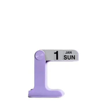 Danese Milano Calendario inglese Timor lavanda longho design palermo