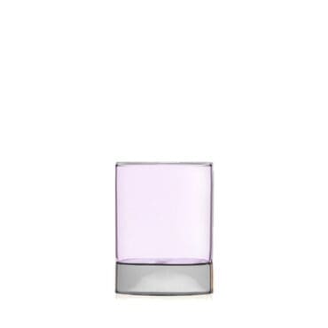 Ichendorf Bicchiere Bamboo Groove smoke rosa longho design palermo