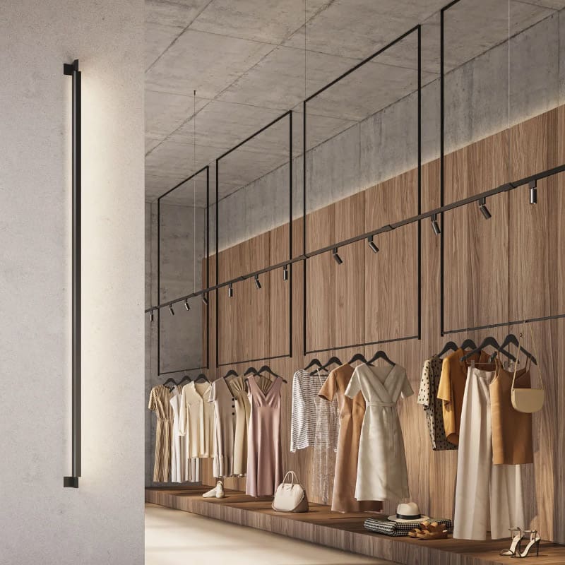 Karman Lampada da parete Turn It nero 5 Longho Design Palermo