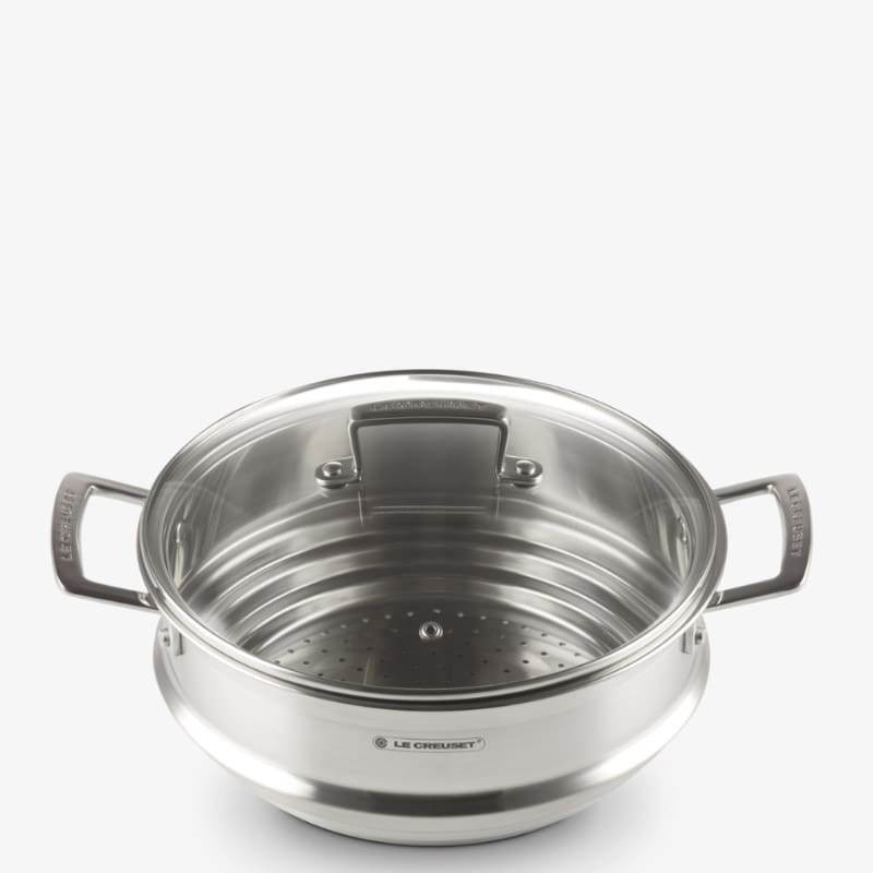Le Creuset Cestello con coperchio per cottura al vapore d24 2 Longho Design Palermo