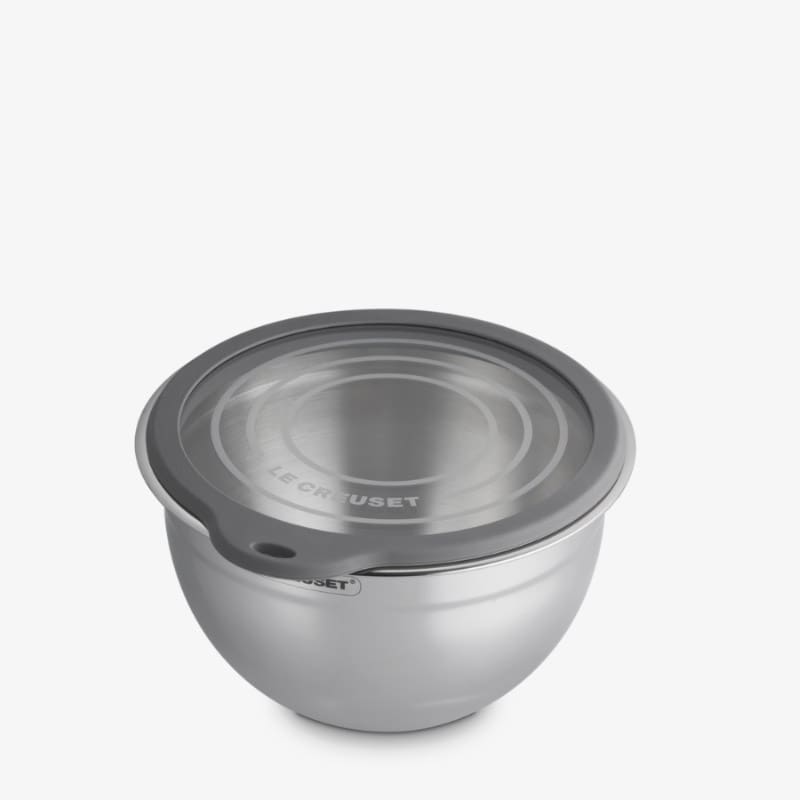 Le Creuset Ciotola con coperchio vetro in acciaio inox d23 1 Longho Design Palemro
