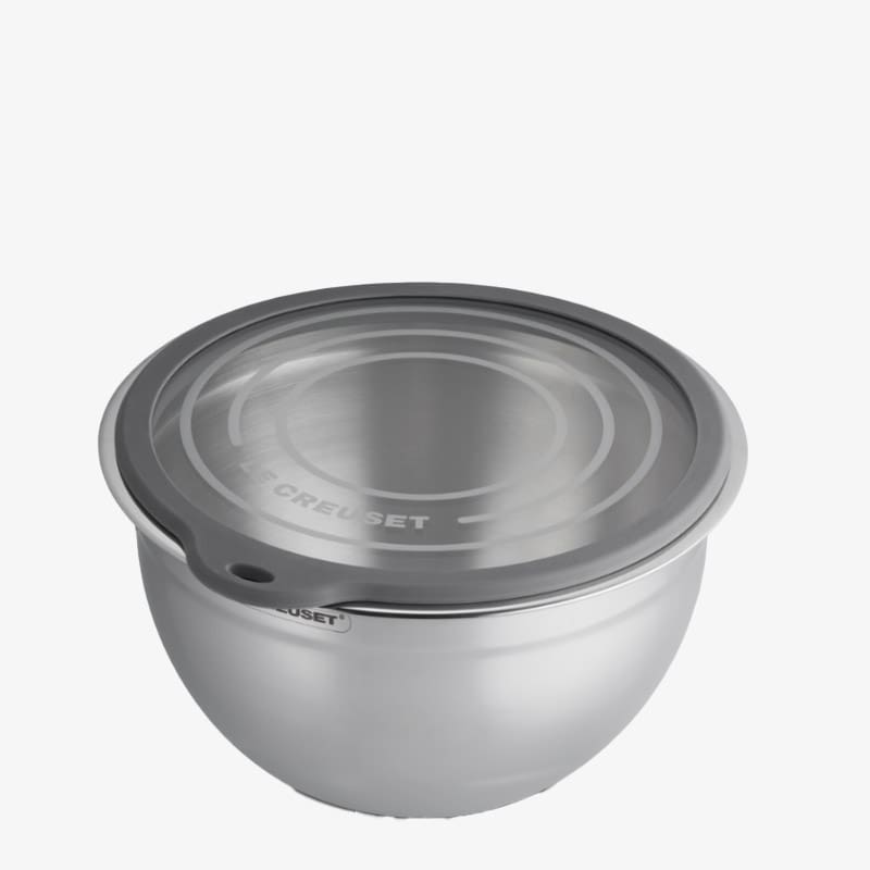 Le Creuset Ciotola con coperchio vetro in acciaio inox d27 1 Longho Design Palermo