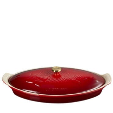 Le Creuset Pesciera Tradition 34 Ciliegia Longho Design Palermo