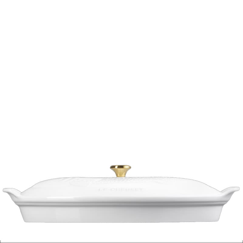 Le Creuset Pesciera Tradition 34 White 1 Longho Design Palermo