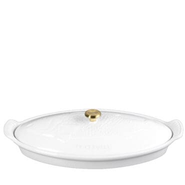 Le Creuset Pesciera Tradition 34 White Longho Design Palermo