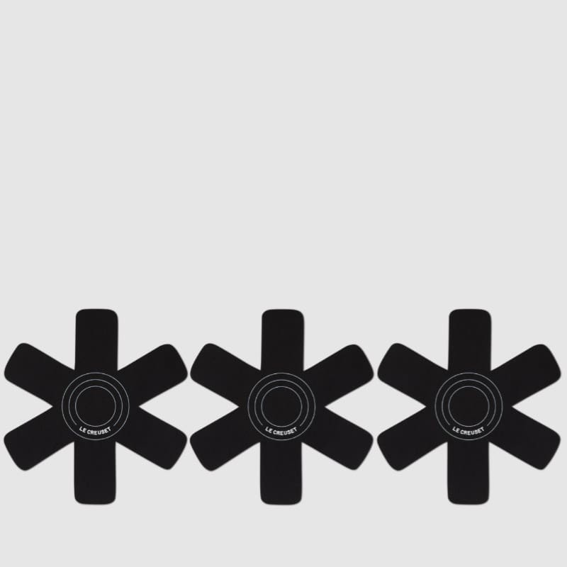 Le Creuset Set 3 Salva Pentola nero 2 Longho Design Palermo