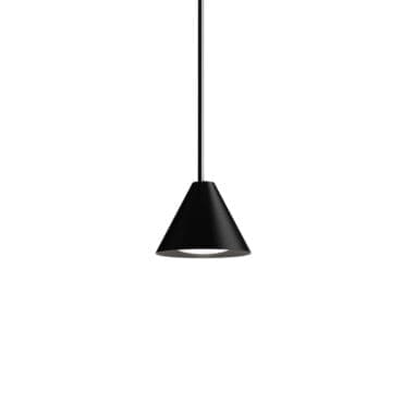 Louis Poulsen Lampada a sospensione Keglen d175 nero Longho Design Palermo