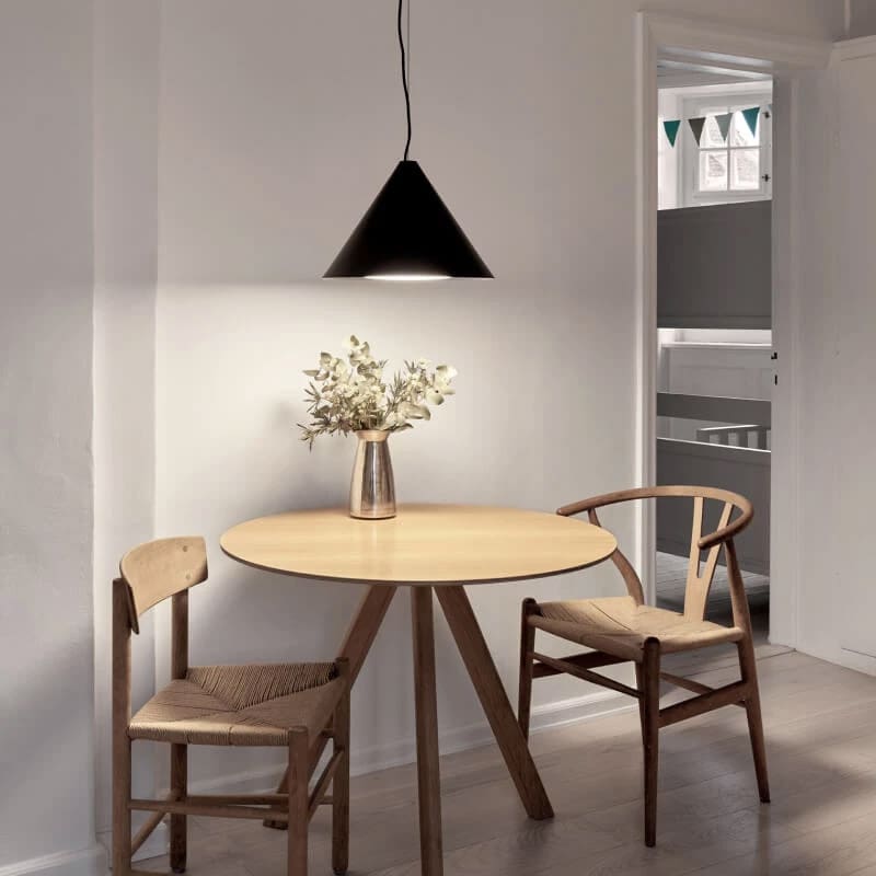 Louis Poulsen Lampada a sospensione Keglen d40 nero 1 Longho Design Palermo