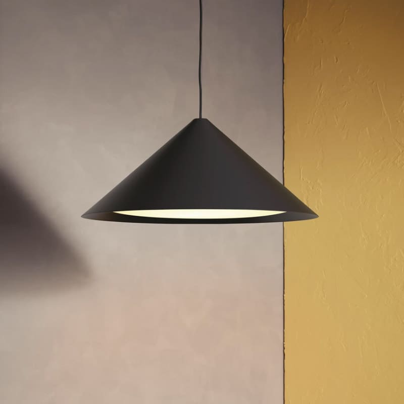 Louis Poulsen Lampada a sospensione Keglen d65 nero 1 Longho Design Palermo