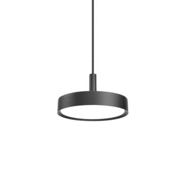 Louis Poulsen Lampada a sospensione LP Slim Round d25 nero Longho Design Palermo