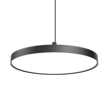 Louis Poulsen Lampada a sospensione LP Slim Round d68 nero Longho Design Palermo