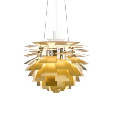 Louis Poulsen Lampada a sospensione PH Artichoke d48 Brass Longho Design Palermo