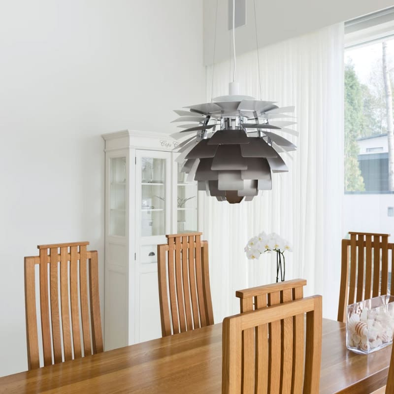 Louis Poulsen Lampada a sospensione PH Artichoke d48 Stainless Steel 1 Longho Design Palermo