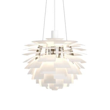 Louis Poulsen Lampada a sospensione PH Artichoke d48 White Longho Design Palermo