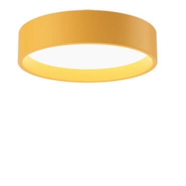 Louis Poulsen Lampada da soffitto LP Circle Surface Mounted Yellow d45 Longho Design Palermo