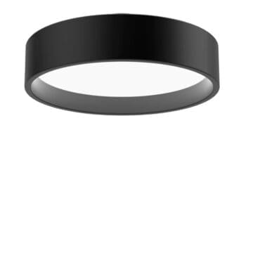 Louis Poulsen Lampada da soffitto LP Circle Surface Mounted black d45 Longho Design Palermo