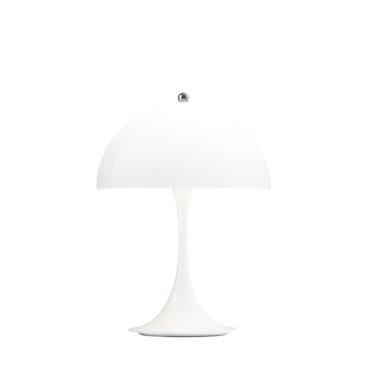 Louis Poulsen Lampada da tavolo Panthella 250 White Opal Acryl Longho Design Palermo