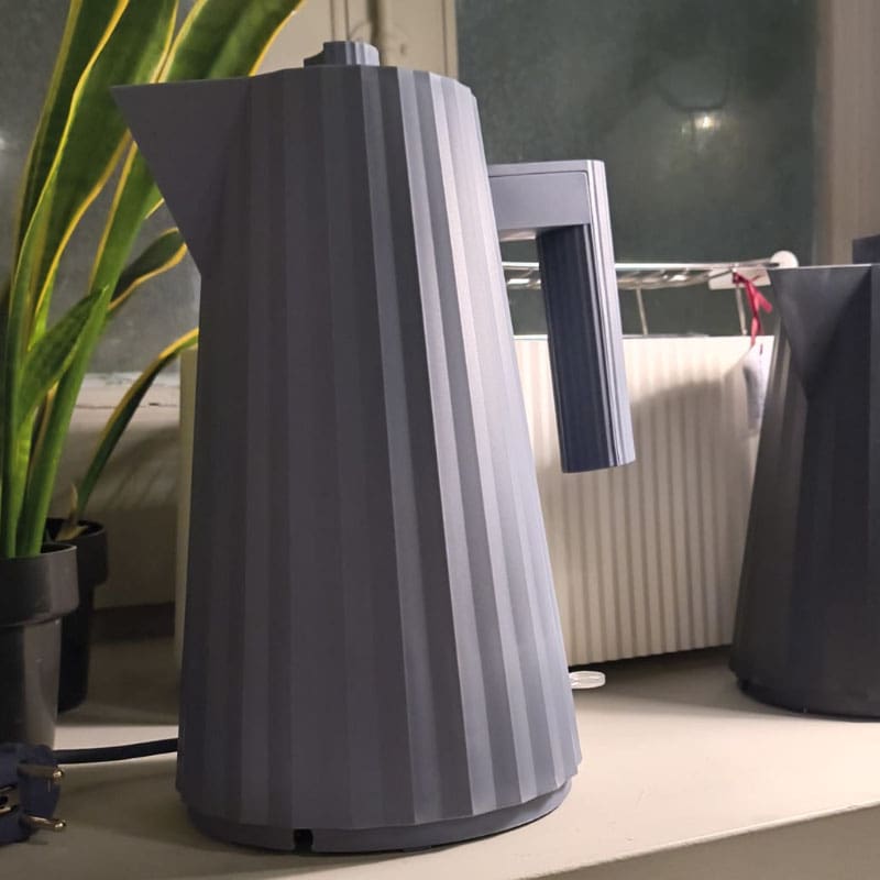 Alessi Bollitore Elettrico Plissè 170cl grigio Longho Design Palermo