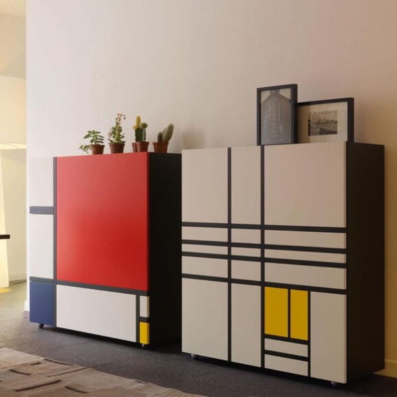 Cappellini Contenitori Homage to Mondrian 2 e 1 Longho Design Palermo