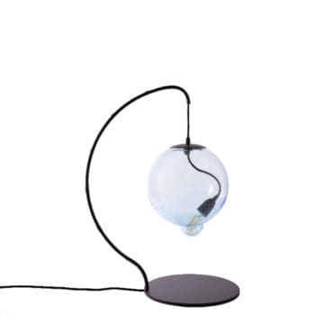 Cappellini Lampada da tavolo Meltdown azzurro Longho Design Palermo