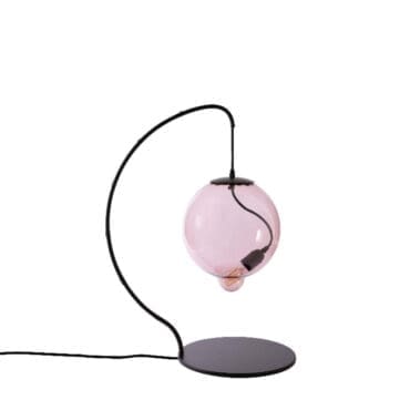 Cappellini Lampada da tavolo Meltdown rosa Longho Design Palermo