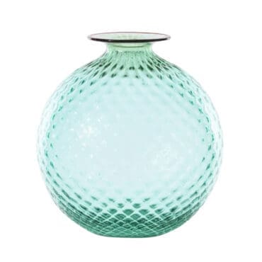 Venini Vaso Monofiore Balloton Large verde menta Longho Design Palermo