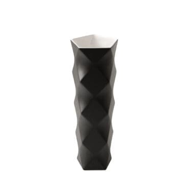 B&B Italia - Vaso alto Joker foglia argento 44