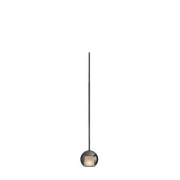 Penta light Lampada a sospensione Glo mini vetro nero on off Longho Design Palermo
