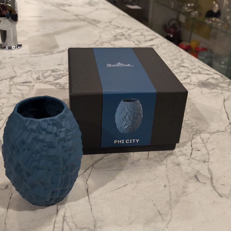 Rosenthal Miniatura Vaso Phi City Abyss 1 Longho Design Palermo