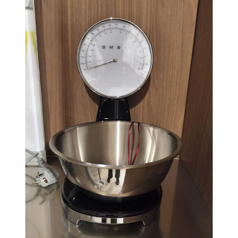 Smeg Bilancia da cucina analogica e digitale Nero lucido 0 Longho Design Palermo