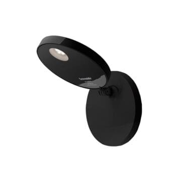 Artemide Lampada da parete Demetra faretto senza interruttore 3000K nero Longho Design Palermo