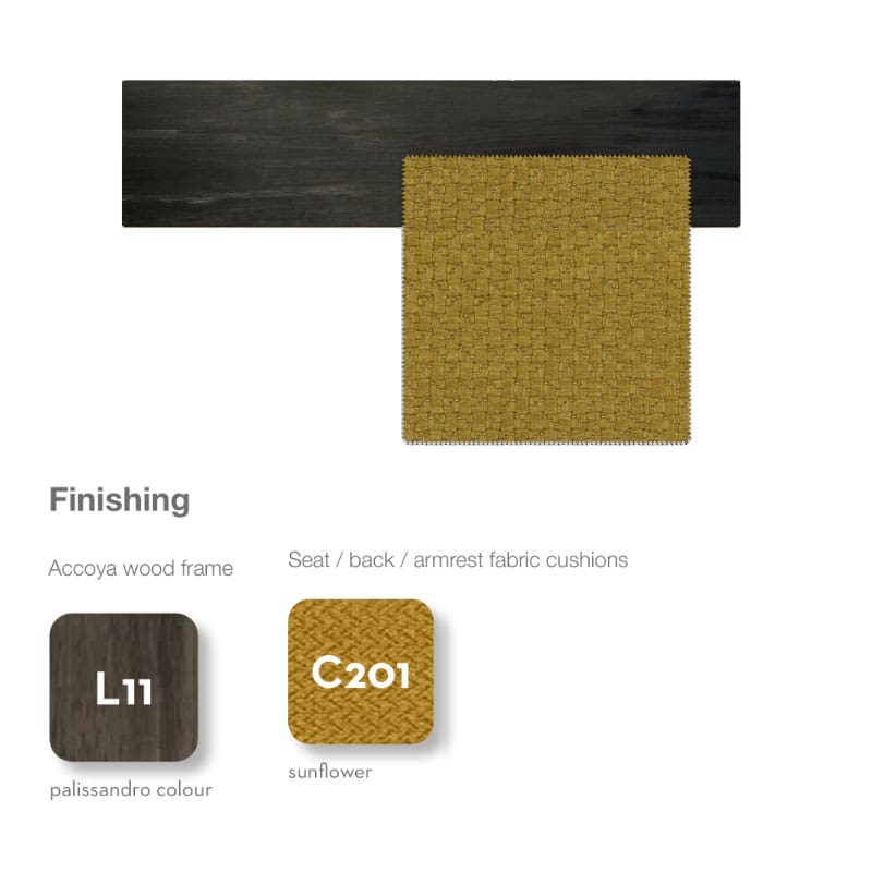 FInitura Palissandro Sunflower Longho Design Palermo