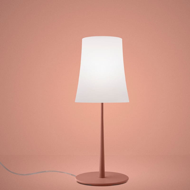 Foscarini Lampada da tavolo Birdie Easy Grande rosso mattone 1 Longho Design Palermo