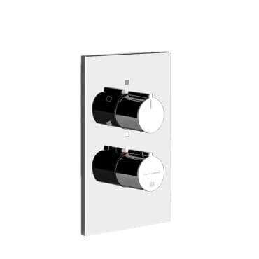 Gessi Miscelatore Doccia termostatico 3 vie Via Tortona 38796#149 Finox Brushed Nickel Longho Design Palermo