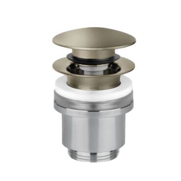 Gessi Piletta Stop&Go Lavabo Total Look 01420#149 Finox Brushed Nickel Longho Design Palermo
