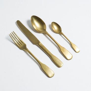 Knindustrie Posate Brick Lane Gold 24 pz longho design palermo