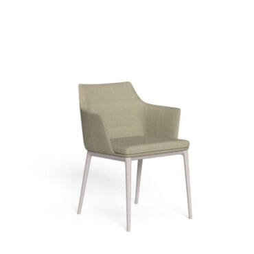Talenti Poltrona pranzo Claude Warm white greige Longho Design Palermo