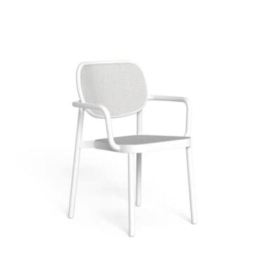 Talenti Poltrona pranzo Meg White Longho Design Palermo