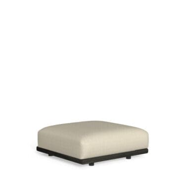 Talenti Pouf Elton Palissandro Cordonetto beige Longho Design Palermo